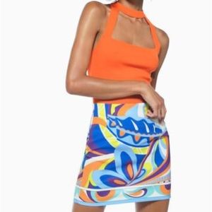 Zara CHOKER NECK TOP WITH SQUARE NECKLINE